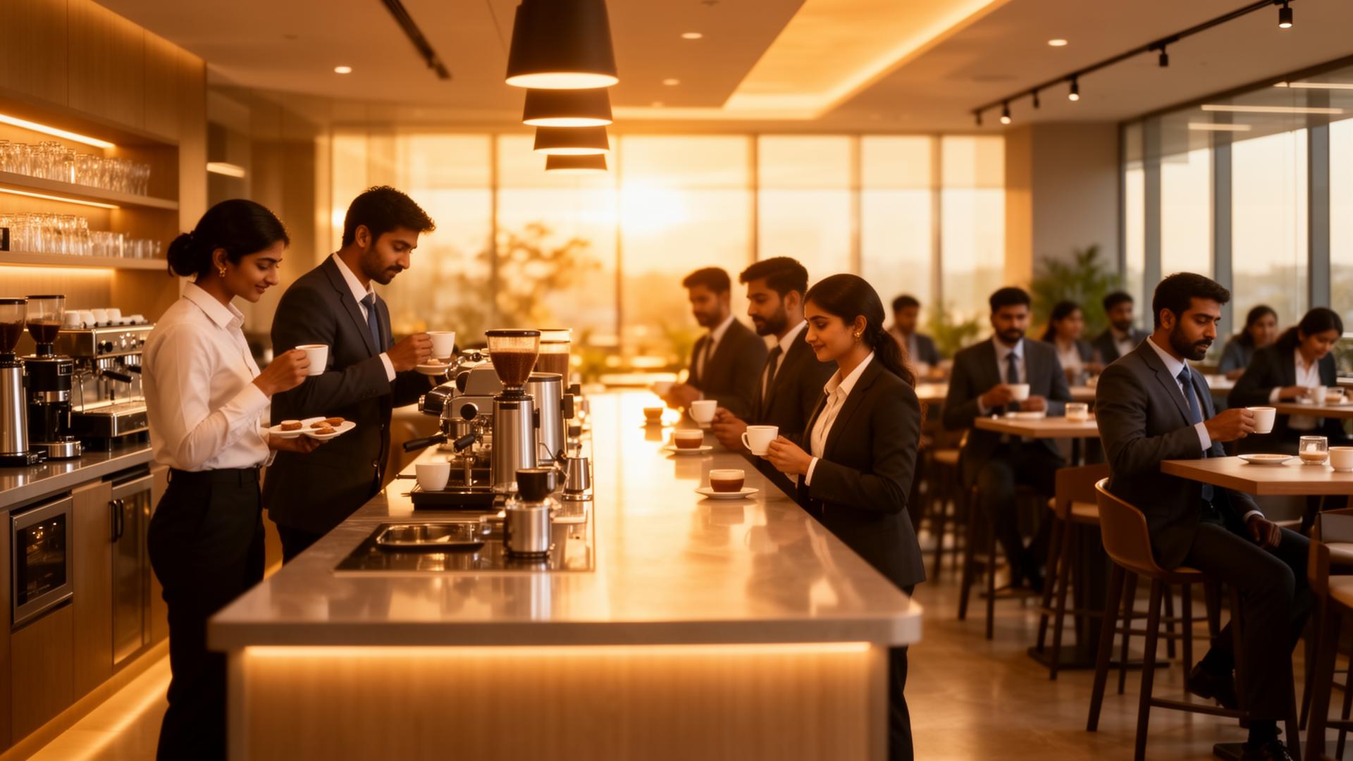 Premium corporate cafeteria